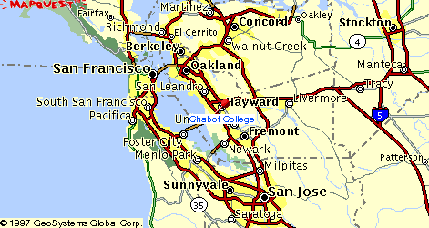 Bay Area Map