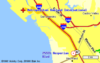 Coming from Oakland Airport
