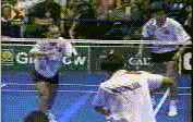 [97 World Men's Doubles Final Hilites - Game 3 Key Rallies]